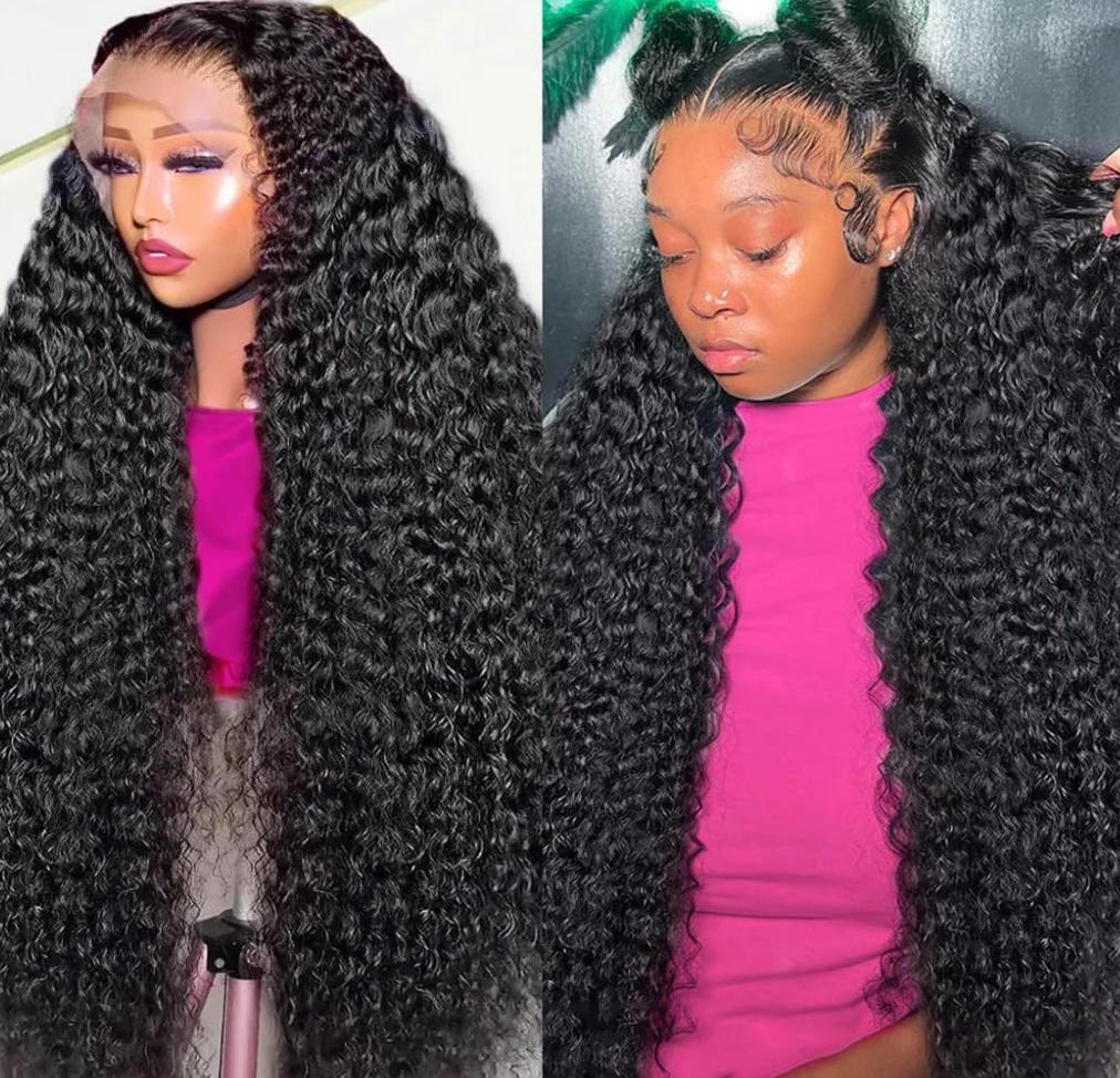 13x6 HD frontal lace wig Deep Wave