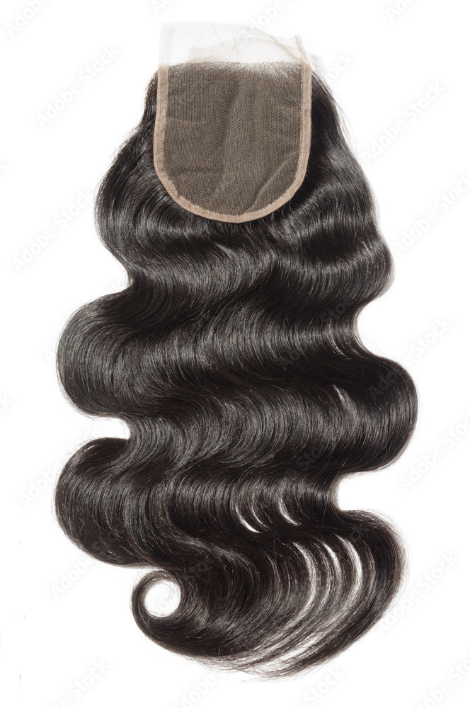 4x4 closure HD lace body wave wig